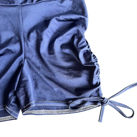 Kellé Costume On The Rise custom purple crop top and navy overalls Size teen/LC - Picture 5 of 11